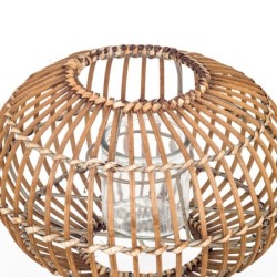 Lustre brun de spadeño | Candelabra Decoration Candélabron Table 16x27x27cm