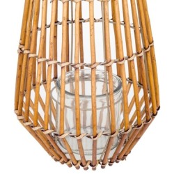 Lustre brun de spadeño | Candelabra Décoration Candelabra Table 29x13x13cm