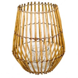 Lustre brun de spadeño | Candelabra Décoration Candelabra Table 34x16x16cm