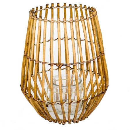 Lustre brun de spadeño | Candelabra Décoration Candelabra Table 34x16x16cm