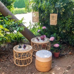 Candelabra avec poignée brune | Candelabra Candelabrum Décoration Candelabra Table 22x19x19cm