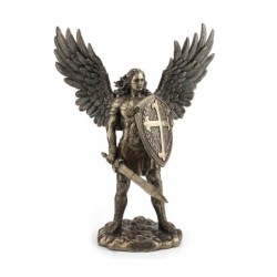Figurine en résine Saint Michel avec épée Figurines en bronze Collection classique