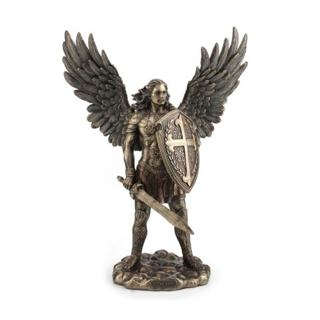Figurine en résine Saint Michel avec épée Figurines en bronze Collection classique