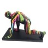 Figure Nude Nude Homme Résine | Personne Figure Figurines décoratives Décoration Salon 21x17x37cm
