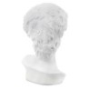 Figure Buste Buste David Blanc Blanc Résine | Personne figure figure décorative décoracion salon 15x9x10cm