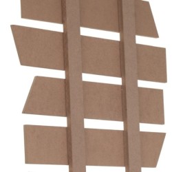 Ornement mural de plage bleu de la MDF | Figure Marinera Appliquer des ornements nautiques muraux 101x1x33cm