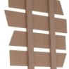 Ornement mural de plage bleu de la MDF | Figure Marinera Appliquer des ornements nautiques muraux 101x1x33cm