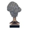 Black African Head of Resin | Figurines africaines figures décoratives de décoration salle 40x16x23cm