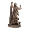 Figure Jésus Dorado de résine | Figurines de la personne figurines pour la décoration de figurines de jardin 23x14x12cm