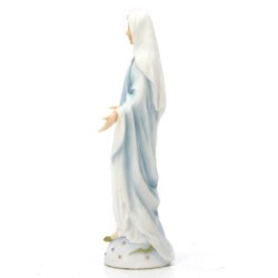 Figure Maria Dorado de Resin | Figurines de la personne figurines pour la décoration de figurines de jardin 20x6x10cm