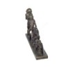Figure Evolution du singe en résine noire | Figurines de la personne figurines pour la décoration de figurines de jardin