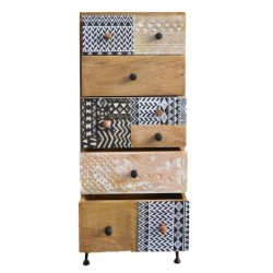 confortable avec des tiroirs bruns en bois | Confortable confortable avec des tiroirs de tasse et de tiroir CM