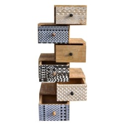 confortable avec des tiroirs bruns en bois | Confortable confortable avec des tiroirs de tasse et de tiroir CM