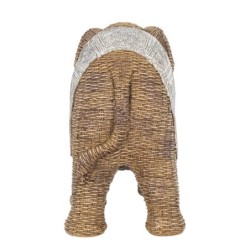 Figure Elephant Brown Resin | Figure d'éléphant Figures de résine pour la décoration de figurines de jardin 20x11x29cm