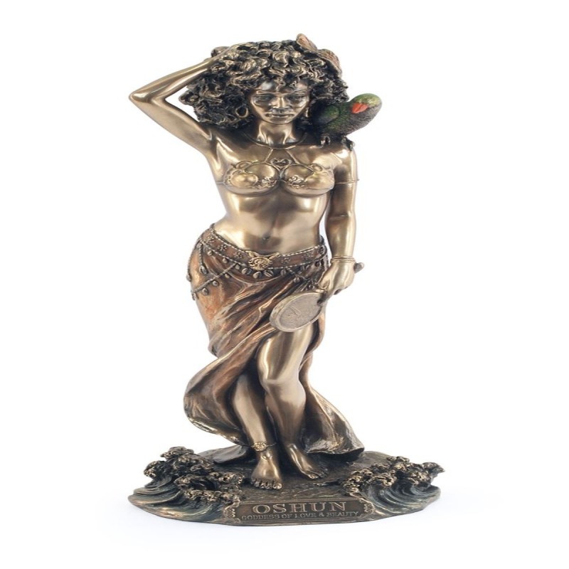 Figurine en résine Oshun Figurines en bronze Collection classique