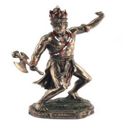 Chango God Figure Bronze Figures Collection Classique