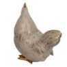 Figure Gallo Blanco de Resin | GALLINA FIGUR RESIN FIGURES POUR LA DÉCORATION DE RÉSING FIGUR