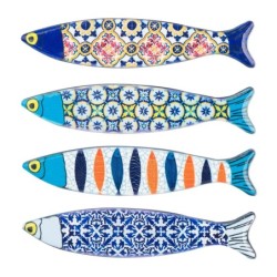 Les aimants de poisson comprennent 4 unités-cadeaux magnétiques Sailor And Nautical Collection