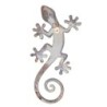 ORIGEN Home Decor Figurine Lézard 6U Marron - Décoration Maison et Jardin | Statue Lézard en Résine - 3x21x9cm