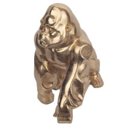 Figure Gorilla Dorado de Resin | Gorilla Figure Resin Figures pour la décoration de résine du jardin CM