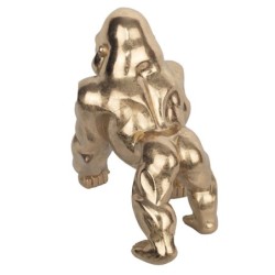 Figure Gorilla Dorado de Resin | Gorilla Figure Resin Figures pour la décoration de résine du jardin CM