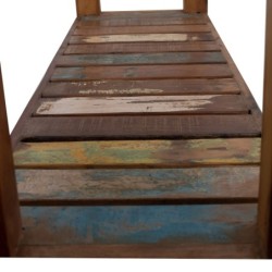 Tableau de console Brown Wood | Meubles auxiliaires buffet industriel rustique CM