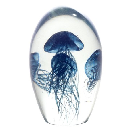 Pisapapeles Medusa Blue Glass Blue | Pisapapel Office Pisapapèles Original Pisapapeles CM
