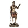 Figure Dieu Eshu Yoruba Dorado de Resina | Figurines de la personne figurines pour la décoration de figurines de jardin 22x8x9cm