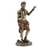 Figure Dieu Eshu Yoruba Dorado de Resina | Figurines de la personne figurines pour la décoration de figurines de jardin 22x8x9cm