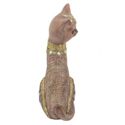 Figure Cat Figures | Animaux bruns - 24x8x12 cm