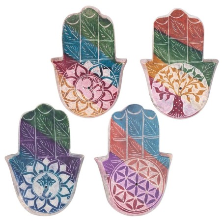 Signes Grimalt by Sigris - Support Pack d'encens 4 unités Cadeau | Multicolor Natura Compléments - 0x12x12 cm