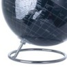 Globe Terrestre | Globe du Monde Diamètre 20 cm | La couleur noire