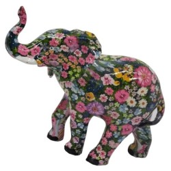 Figure Elephant Pack 4 unités Figures | Afrique gris et éléphants - 11x6x12 cm