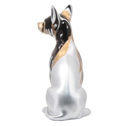 Figure Chiuaua Dog Figures | Animaux en argent - 25x11x16 cm