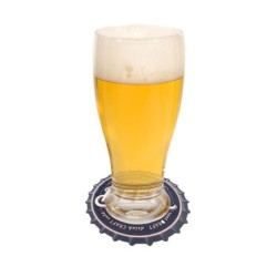 Sous-bocks 10,8 cm Cap comprend 4 unités de sous-bocks de cuisine Collection de vin et de bière