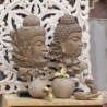 Décor d'origine - Figure Figure Bouddha | Bouddhas gris - 42x8x23 cm
