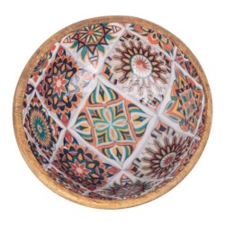 Home Decor à domicile - Cocina Cuenco | Boîtes et plateaux rouges - 6x15x15 cm