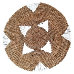 Origine de décoration intérieure - mur de mur de mur naturel | Images brunes - 50x1x50 cm