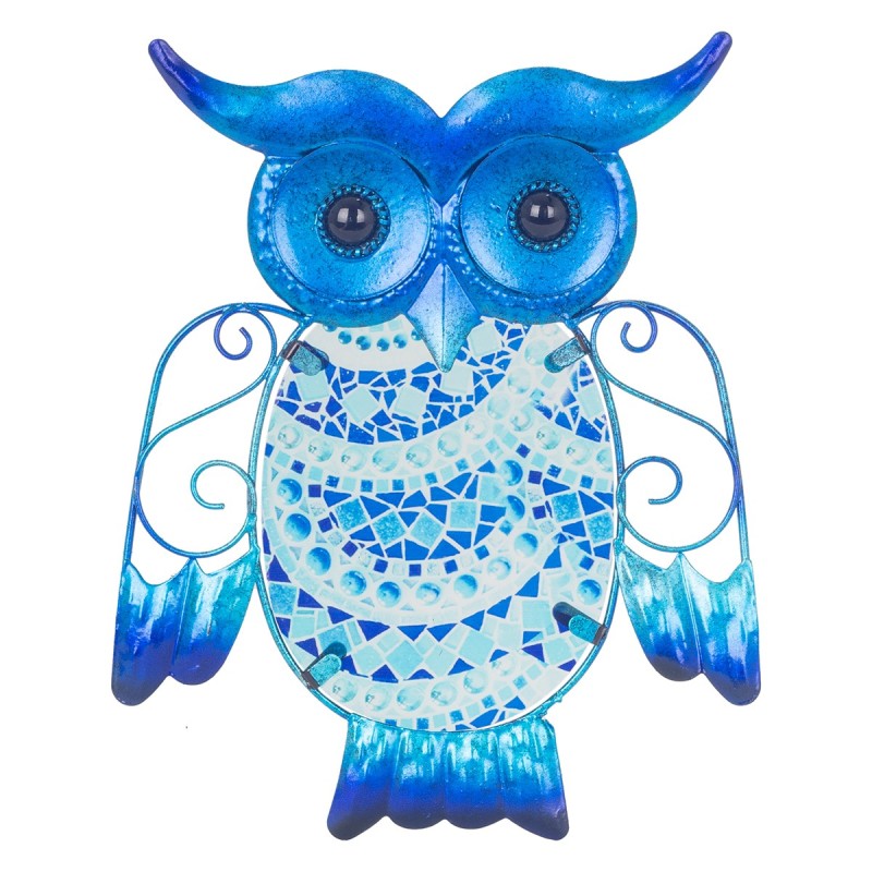 Origin Home Decor - Orno Orno Wall Owl | Jardin bleu - 20x0x15 cm