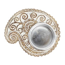 Décoration d'origine - Décoration rustique des chandeliers | Vases et supports bruns - 1x7x8 cm