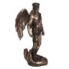ORIGEN Home Decor Figure Men Naked Bronze | Silver Mythological Figure - 30x16x15cm