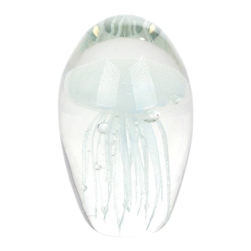 Origin Home Decor - Cadeau Pisapapel Medusa | Pisapapèles transparent - 13x8x8 cm