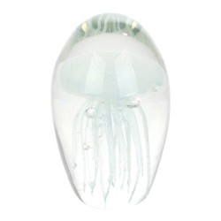 Origin Home Decor - Cadeau Pisapapel Medusa | Pisapapèles transparent - 13x8x8 cm