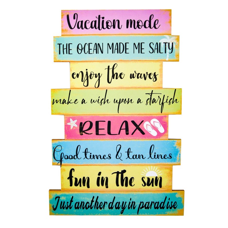 Origine de décoration intérieure - MODE MUR MODE AVANCION MODE AVENT MUR | Plaques en bois bleu - 60x0x40 cm