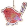ORIGEN Home Decor Pajaro 4 u suspension des pendentifs | Pendant multicolore - 9x10x1cm