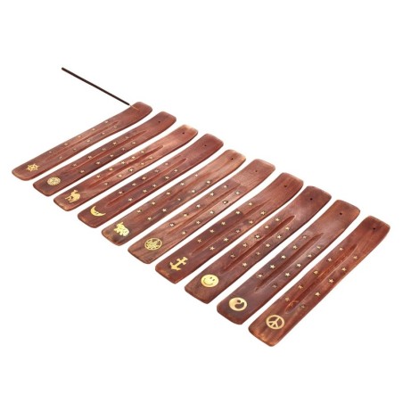 Supports d'encens idéaux pour brûler des barres Comprend 8 unités-cadeaux Natura complète la collection Inde