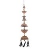 ORIGEN Home Decor Suspension en bois suspendu | Pendant brun - 90x17x3cm