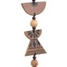 ORIGEN Home Decor Suspension en bois suspendu | Pendant brun - 90x17x3cm