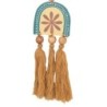 ORIGEN Home Decor Suspension en bois suspendu | Pendant brun - 60x12x1cm