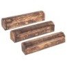 Les boîtes en bois pour brûler de l'encens comprennent 3 unités-cadeaux Natura complète la collection indienne